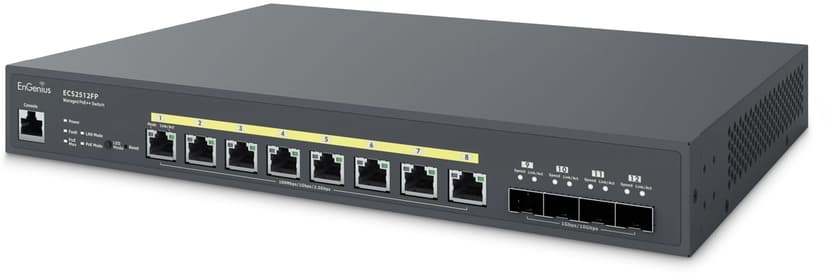 Engenius ECS2512FP 8-Port 2.5G PoE 240W Switch