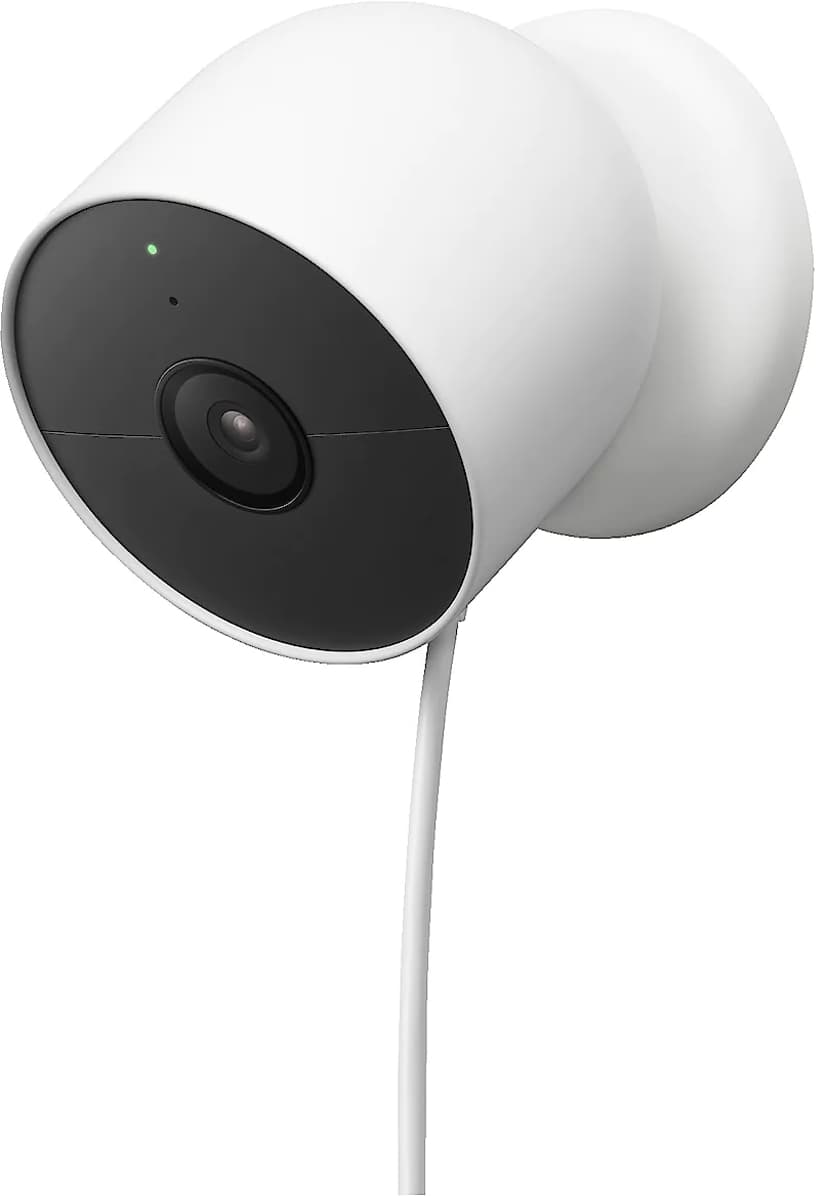 Google Nest Cam IP-sikkerhedskamera Indendørs & udendørs 1920 x 1080 pixel Bord/Væg