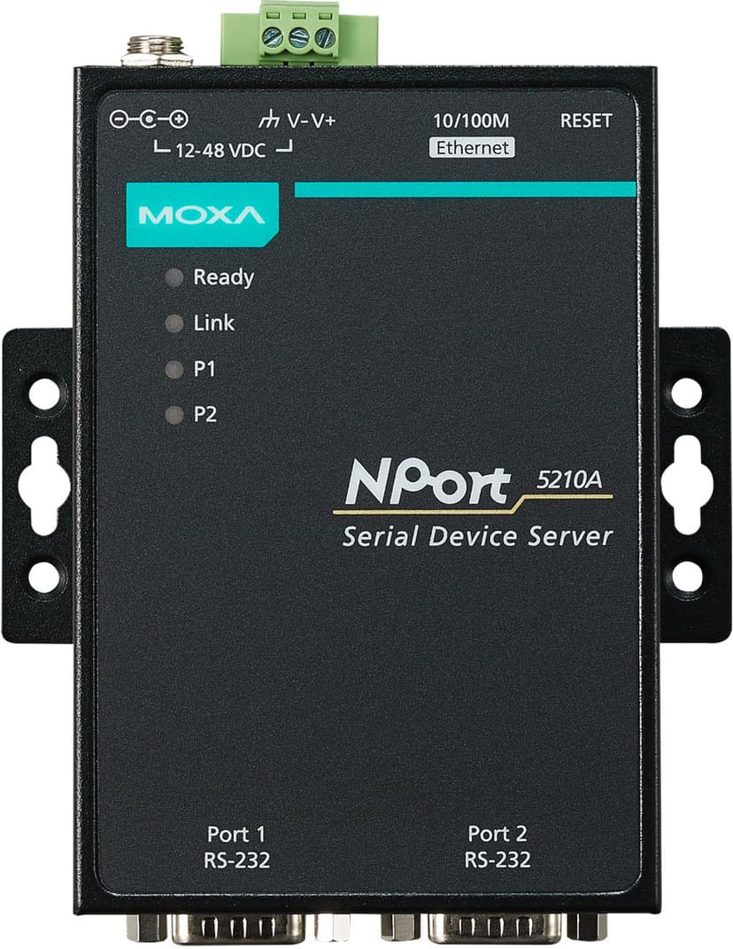 Moxa 5210A-T seriële server RS-232