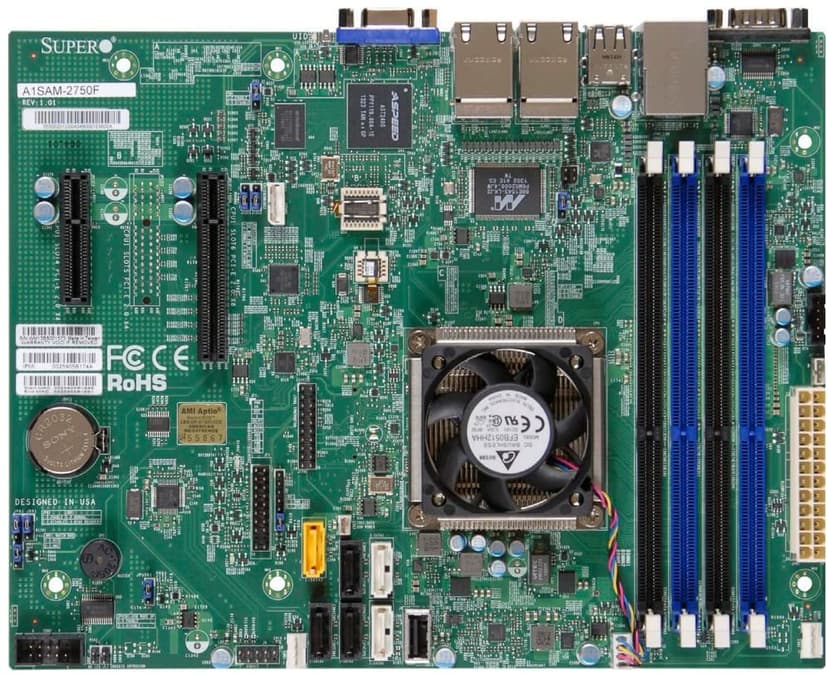 Supermicro A1SAM-2750F mikro ATX Micro-ATX