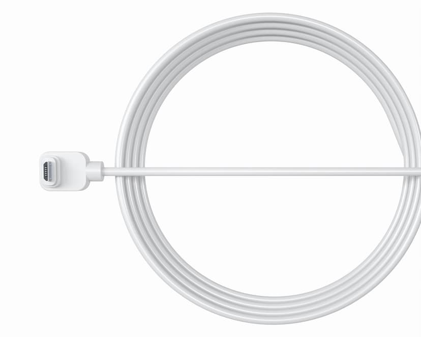 Arlo Essential Outdoor USB Cable White 7.6m Micro USB-B Valkoinen