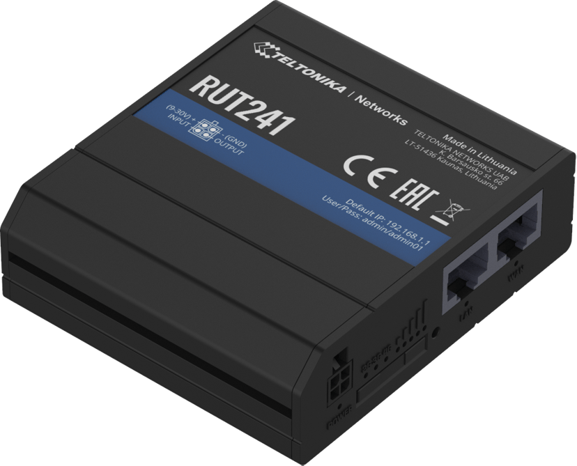 Teltonika RUT241 Industrial LTE Wireless Router 5-pack