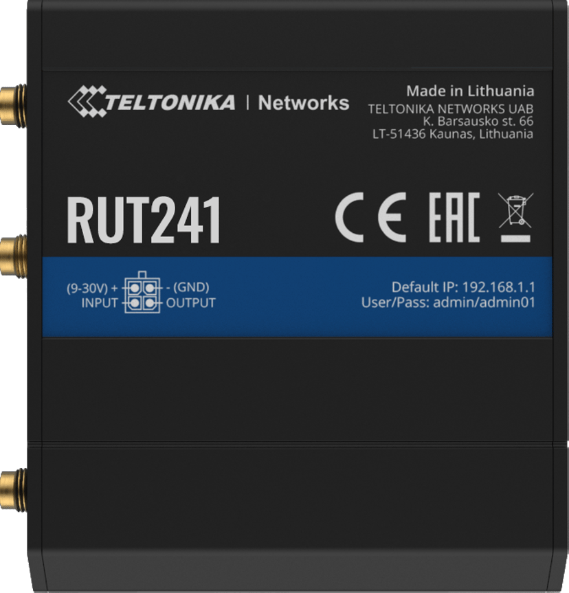 Teltonika RUT241 industriel trådløs LTE-router