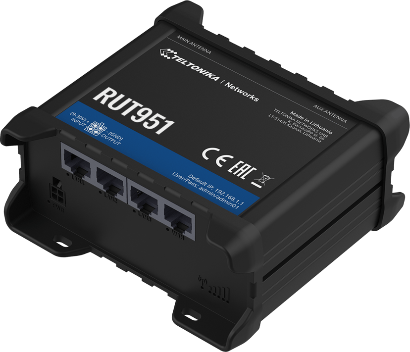 Teltonika RUT951 Industrial LTE Router 3-pack