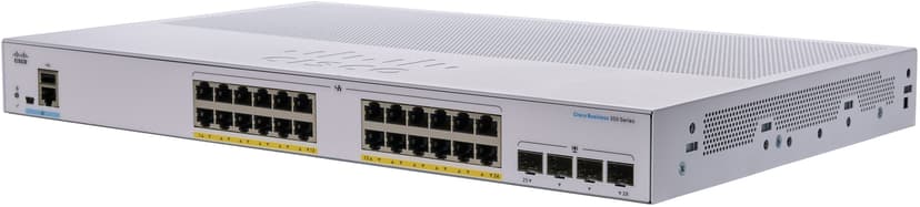 Cisco CBS350 24G 4SFP PoE 195W Managed Switch