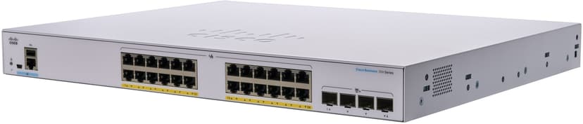 Cisco CBS350 24G 4SFP+ PoE 370W Managed Switch