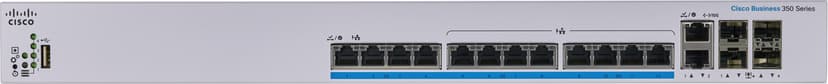 Cisco CBS350 12x5G 2xGE 2xSFP+ PoE 375W Managed Switch