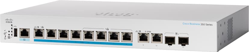 Cisco CBS350 8x2.5G 2SFP+ PoE 240W Managed Switch