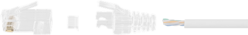 Deltaco Kontaktdon (Slim) CAT6a UTP RJ45 20-pack