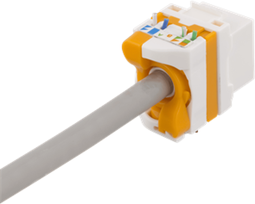 Deltaco Keystone RJ45 LSA CAT6a UTP Tool-Free