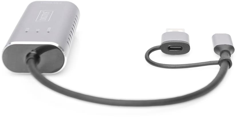 Digitus Network adapter USB-C/USB USB-C 3.1 RJ-45