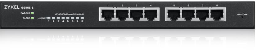 Zyxel Nebula GS1915-8 8-Port Switch
