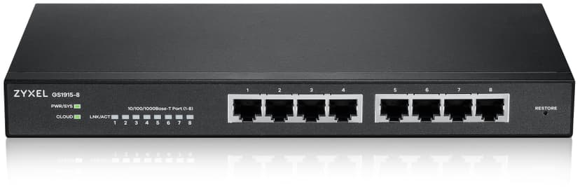 Zyxel Nebula GS1915-8 8-Port Switch