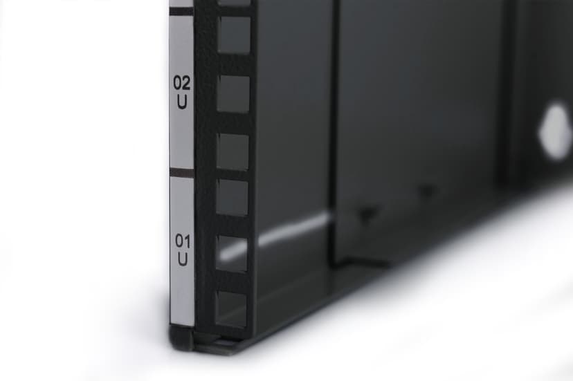 Digitus Väggrack 19" 2U Svart