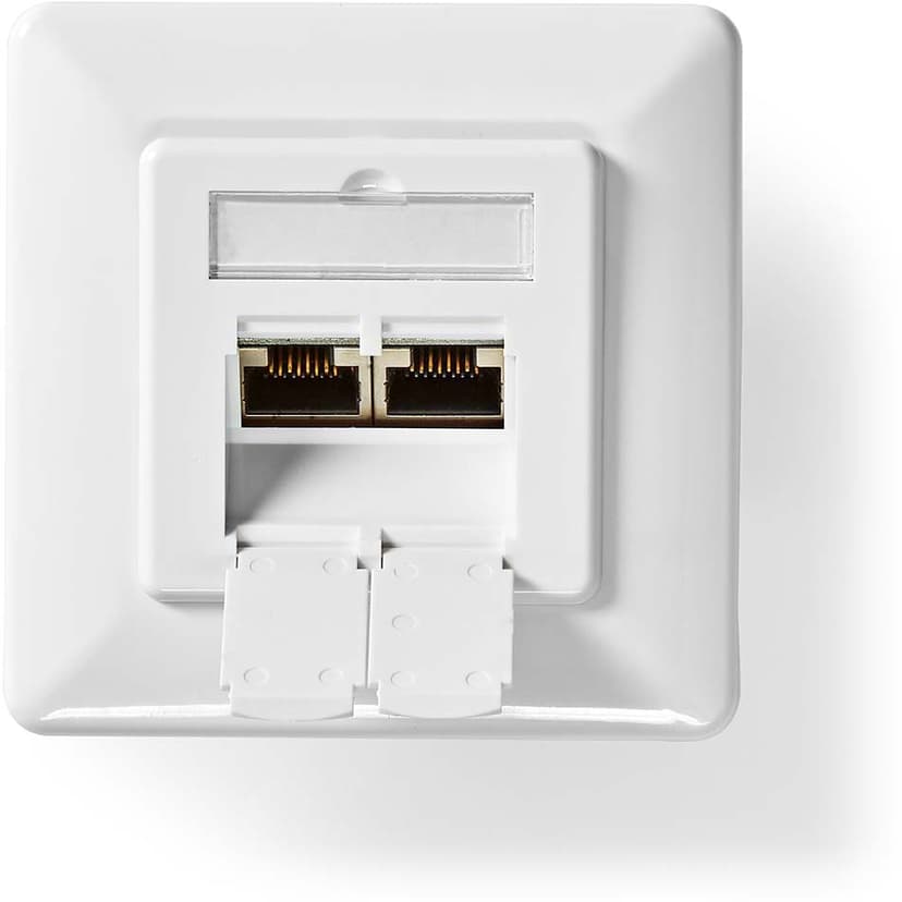 Nedis Nätverksuttag CAT6a 2-Port