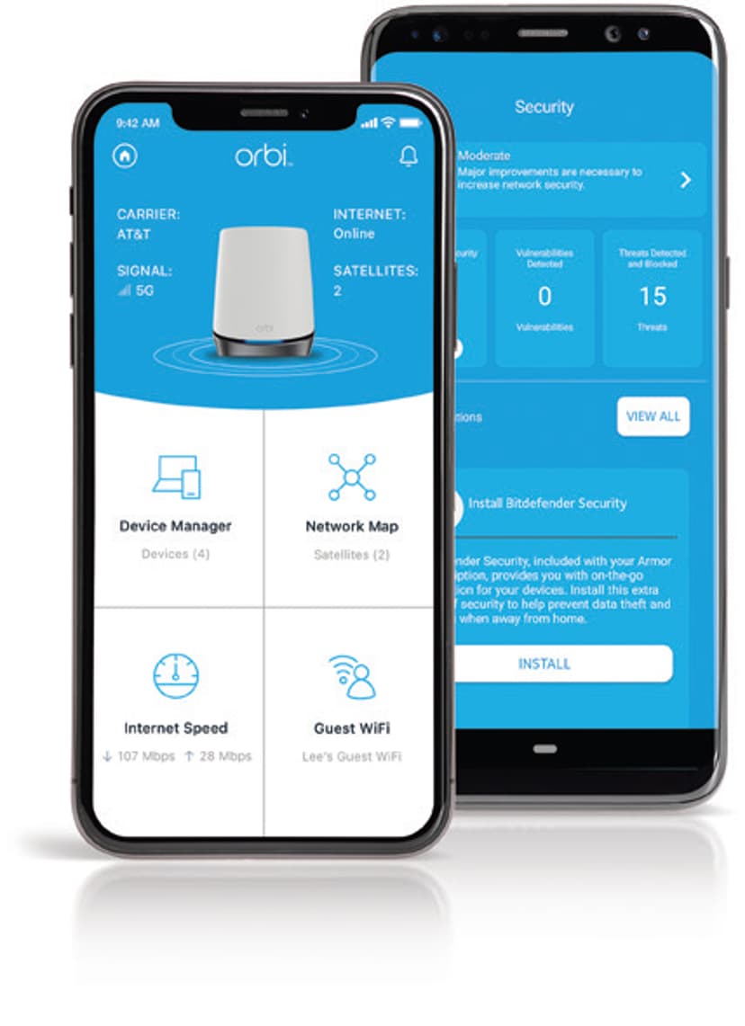 Netgear Orbi 5G Wi-Fi 6 Mesh-system