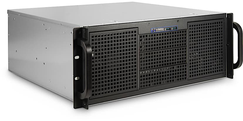 Inter-Tech 4U 40240 19" Rack Grå, Svart