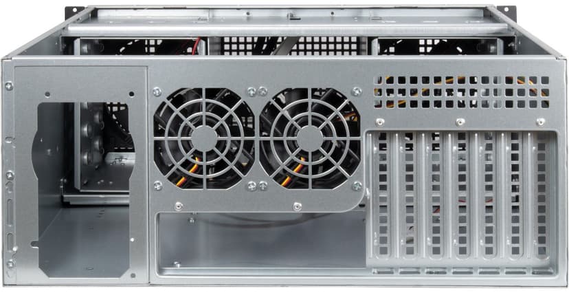 Inter-Tech 4U 40240 19" Rack Grå, Svart