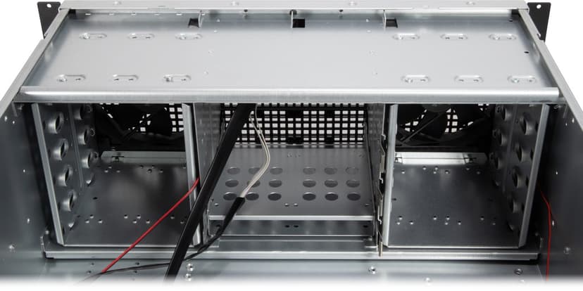 Inter-Tech 4U 40240 19" Rack Grå, Svart