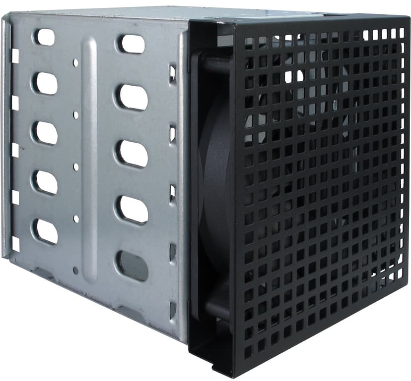 Inter-Tech 4U 40240 19" Rack Grå, Svart