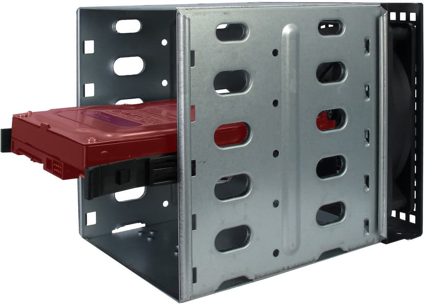 Inter-Tech 4U 40240 19" Rack Grå, Svart
