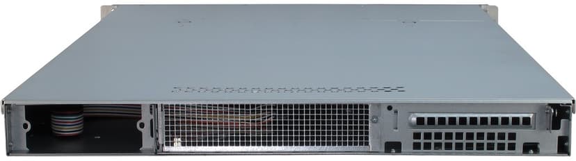 Inter-Tech 1U 1404 Rack Rostfritt stål, Svart