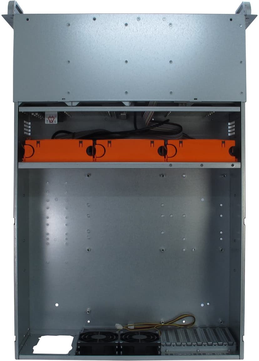Inter-Tech IPC 4U-4420 4U Storage Chassi Rack Blå, Rostfritt stål