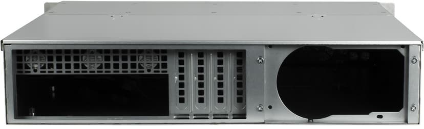 Inter-Tech 2U 2404S Storage Chassi Rack Silver, Svart