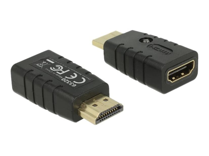 Delock EDID-emulator 1 x HDMI-A 19 pin 1 x HDMI-A 19 pin