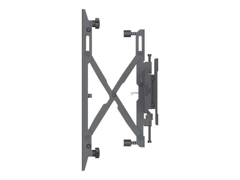 Multibrackets M-seinäteline PRO MBW3x3u Push In Pop Out Vesa 100x100-400x400, enint. 30 kg/näyttö, musta