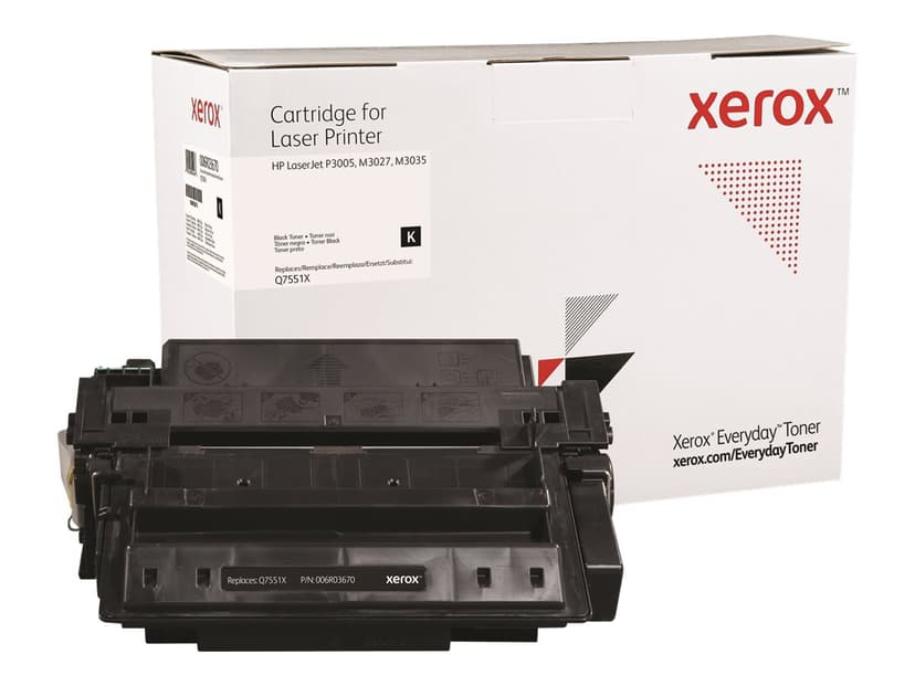 Xerox Everyday Toneralternativ Til HP Svart 51X (Q7551X) HC