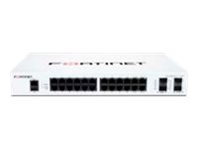 Fortinet FS-124F nettverkssvitsj Håndtert L2 Gigabit Ethernet (10/100/1000) 1U Hvit