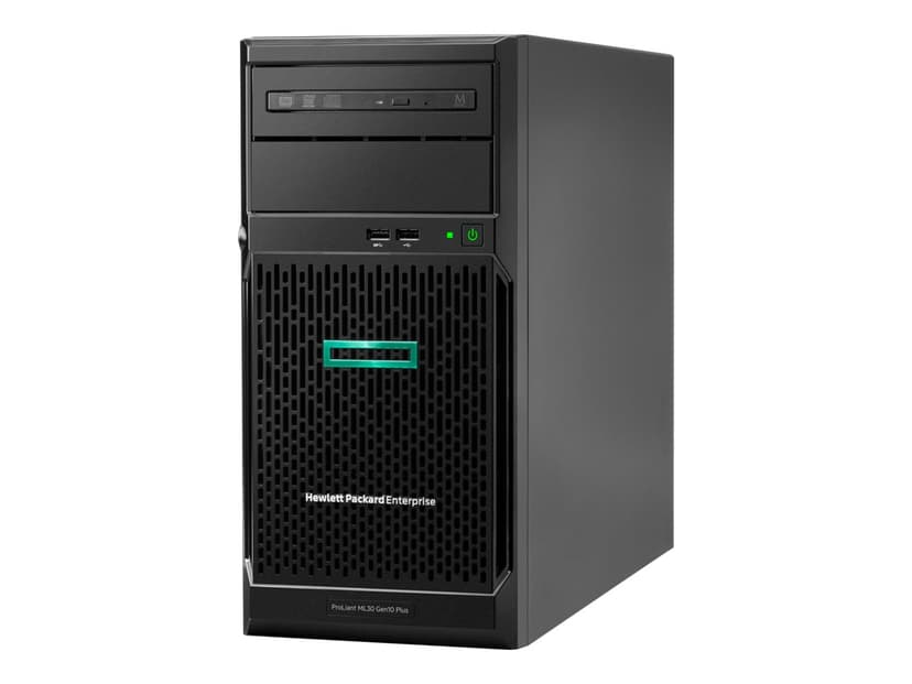 HPE ProLiant ML30 Gen10 Plus server Tårn (4U) Intel Xeon E E-2314 2,8 GHz 16 GB DDR4-SDRAM 350 W