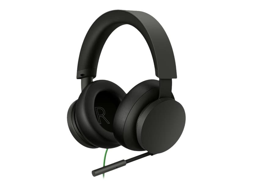 Microsoft Xbox-stereokuulokemikrofoni Stereo Musta