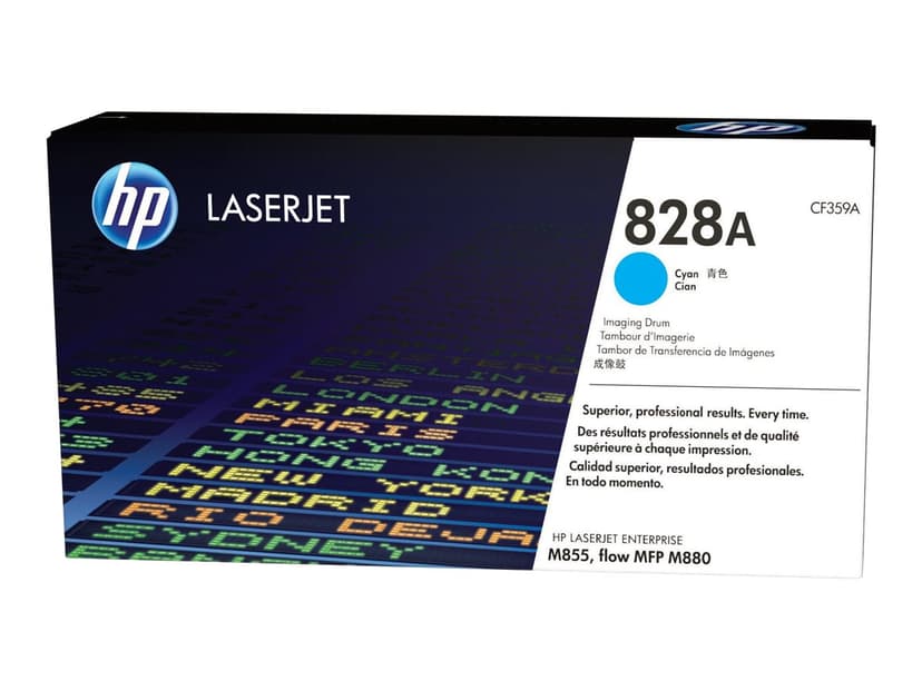 HP Syaani värirumpu 828A 30K - LJ M855
