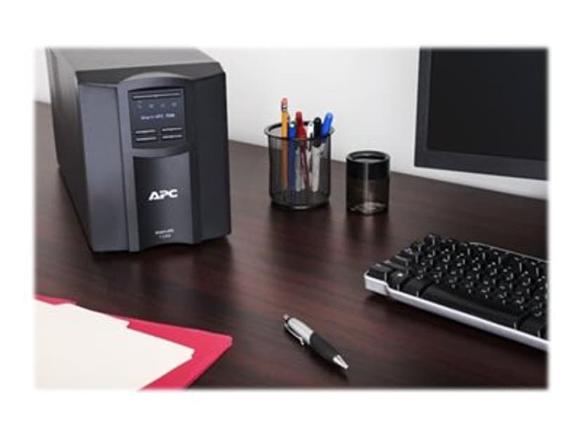 APC Smart-UPS SMT1500IC, 8 x C13-uttak, USB, SmartConnect, 1500 VA