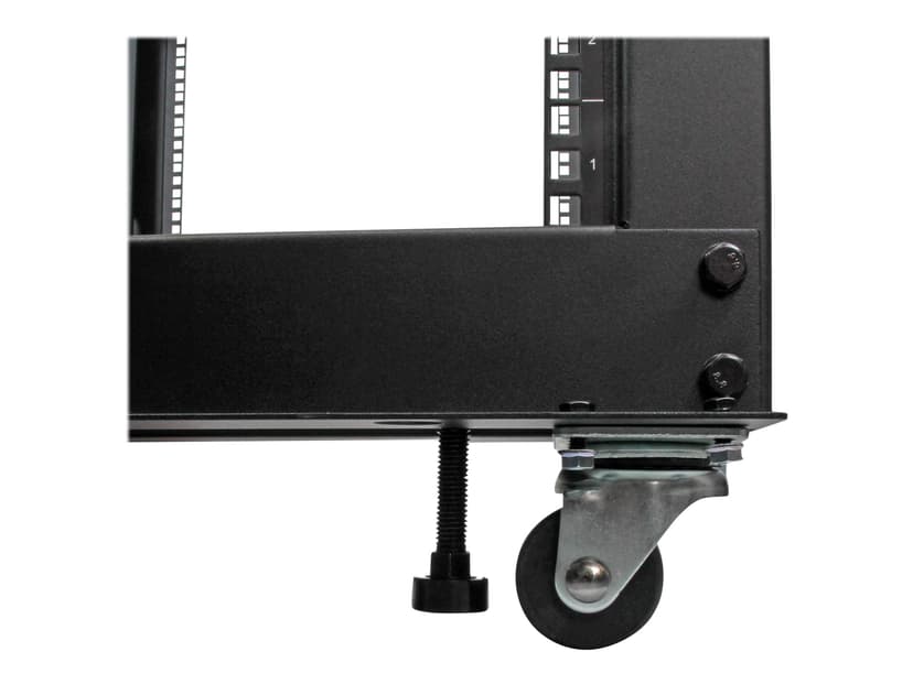 Startech 25U Adjustable Depth Open Frame 4 Post Server Rack
