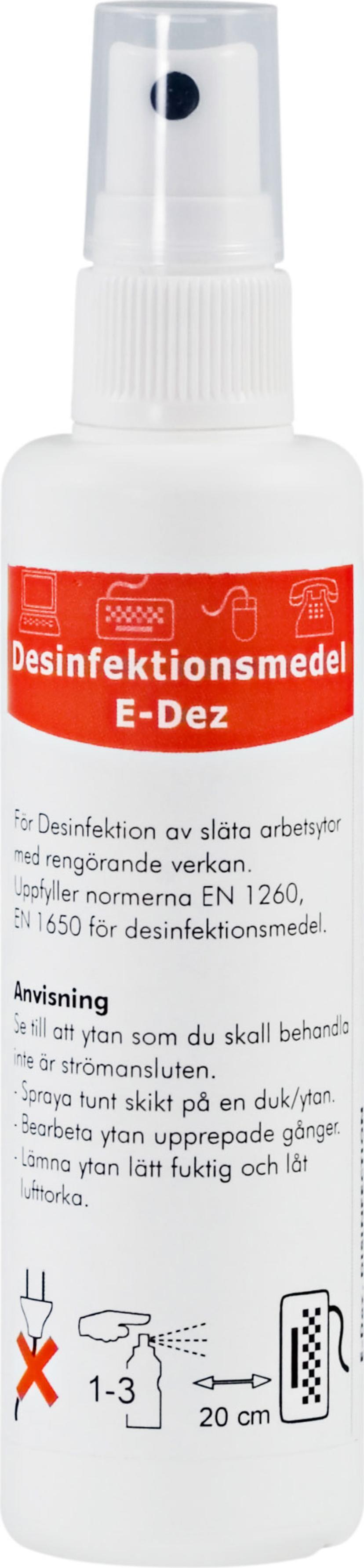Deltaco E-Dez Desinfectant - Tangentbord, Mus
