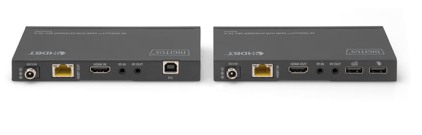 Digitus HDMI over HDBaseT 4K 2-pakning