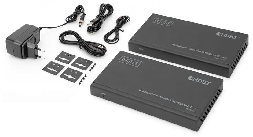 Digitus HDMI over HDBaseT 4K 2-pakning