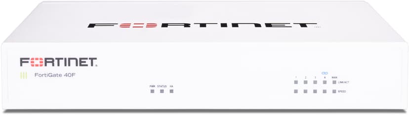 Fortinet FortiGate-40F firewall (hardware) Desktop 5 Gbit/s