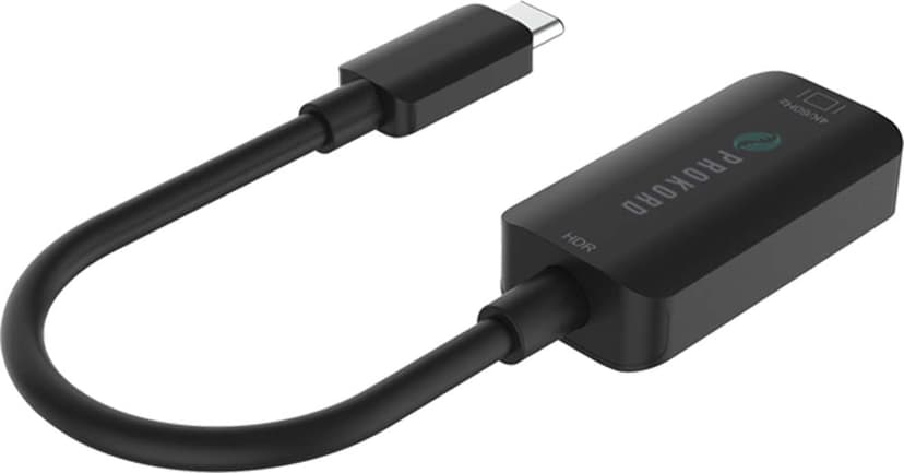 Prokord USB-C til HDMI-adapter 4K 60Hz – Kompatibel med Mac, PC, iOS & Android-enheder 0.15m. USB C HDMI