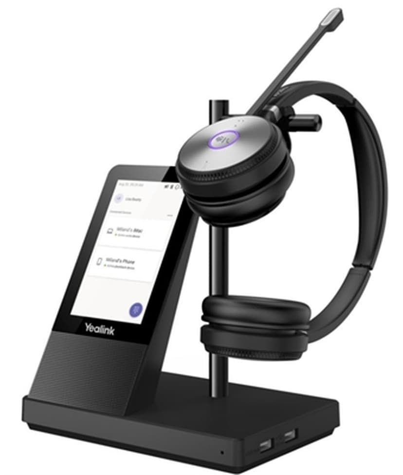 Yealink WH66 Dual Workstation DECT Wireless Headset Edition USB Type-A CE, FC, IC Sort
