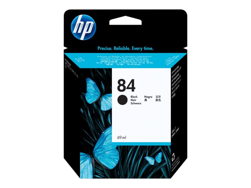 HP Muste Musta No.84 - DNJ 10PS/20PS/50PS/130