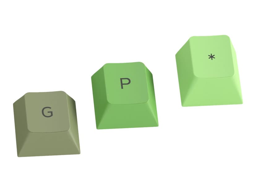 Glorious GPBT Keycaps ISO Nordic-Layout Olive