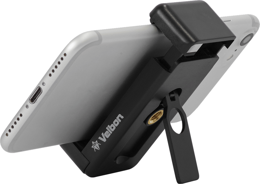 Velbon EX-230II älypuhelinpidikkeellä