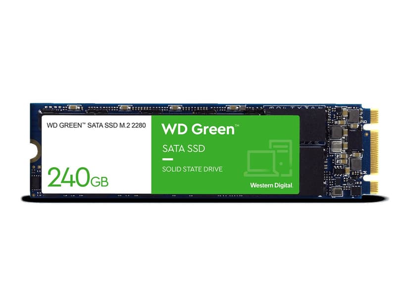 WD Green NAND 240GB SSD M.2 2280 SATA 6.0 Gbit/s