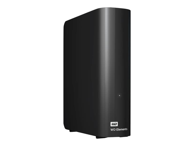 WD Elements Desktop 18TB Musta
