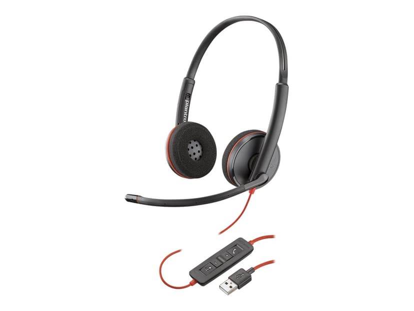 HP Blackwire C3225 USB Type-A Sort
