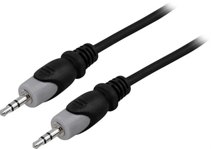 Deltaco Äänikaapeli 3m 3,5mm 3,5mm